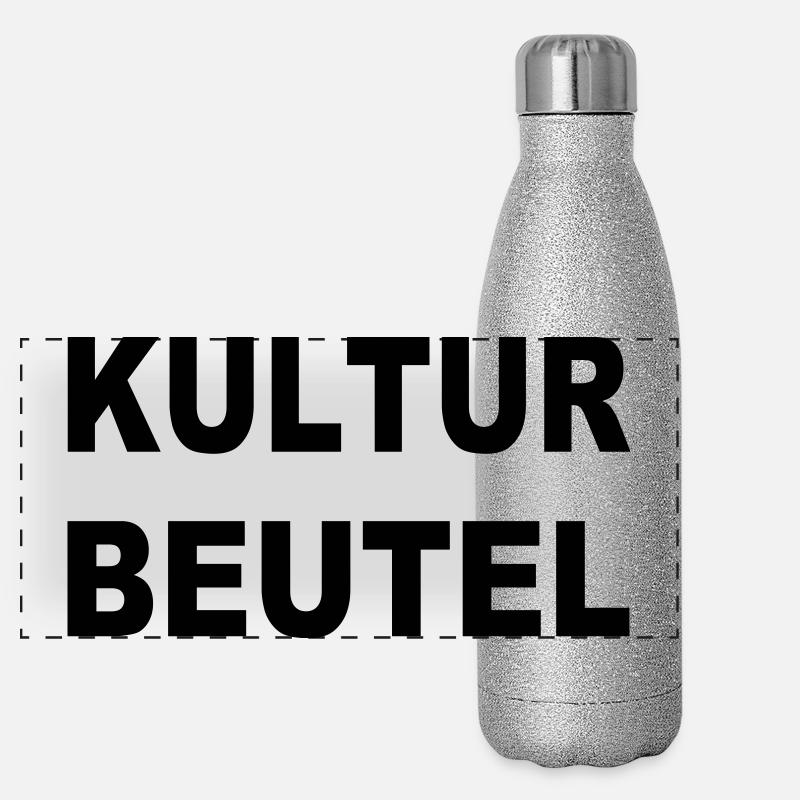 KULTUR BEUTEL Panorama Glitzer Isolierflasche 500 ml