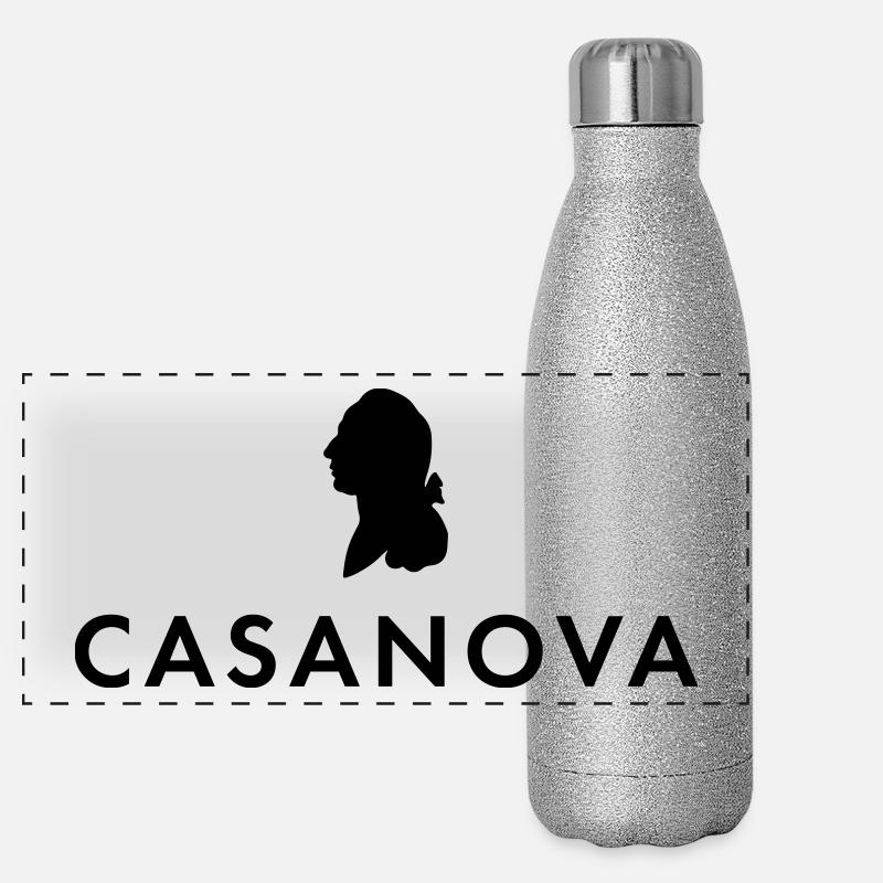 Casanova - Édition limitée Gourde isotherme panoramique pailletée 500 ml