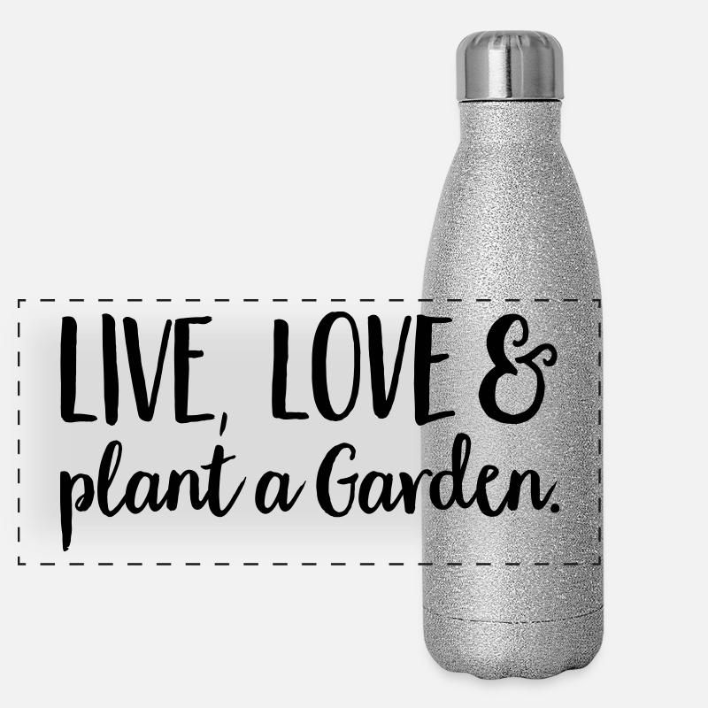 garden Panoramic Glitter Thermal Bottle 500 ml