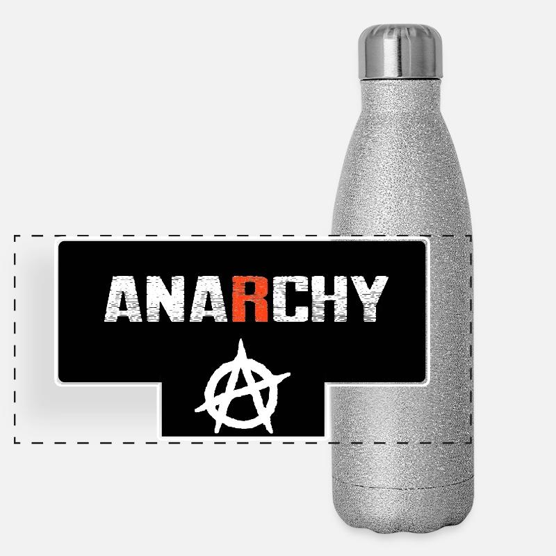 Anarchy Panoramic Glitter Thermal Bottle 500 ml