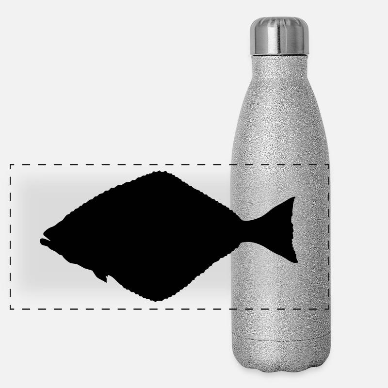 halibut Panoramic Glitter Thermal Bottle 500 ml