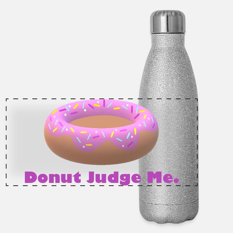 Doughnut Panoramic Glitter Thermal Bottle 500 ml