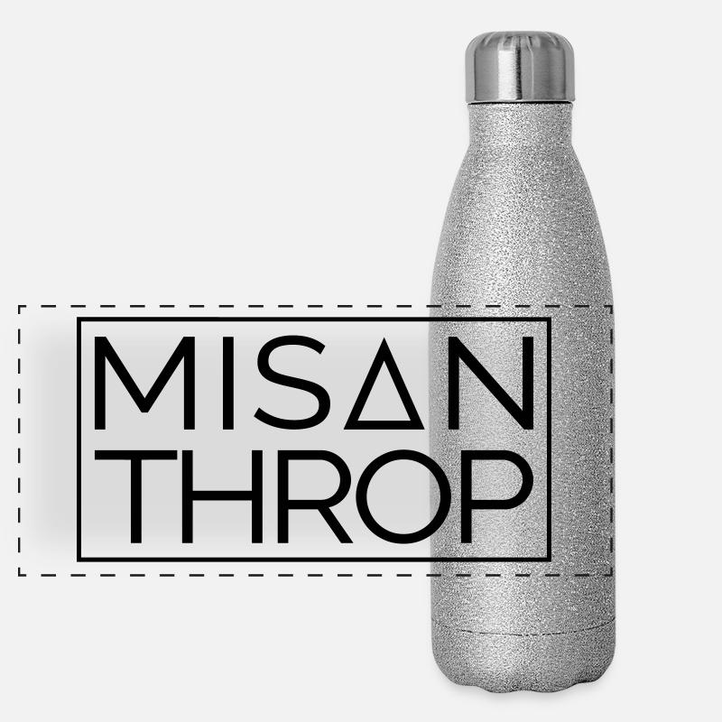 Misanthrop Panorama Glitzer Isolierflasche 500 ml