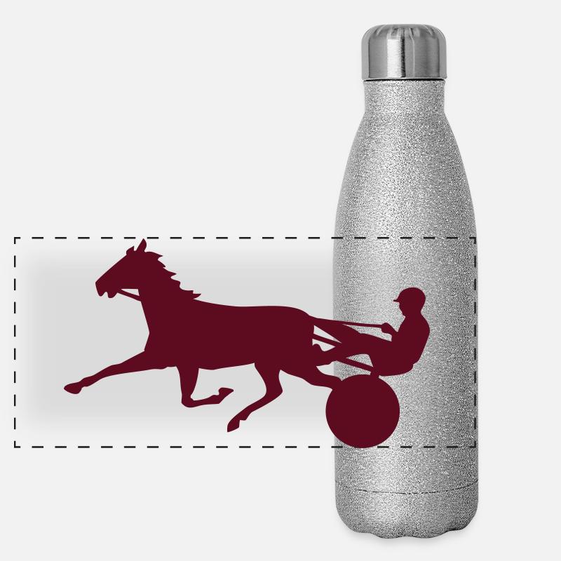 trotteur Gourde isotherme panoramique pailletée 500 ml