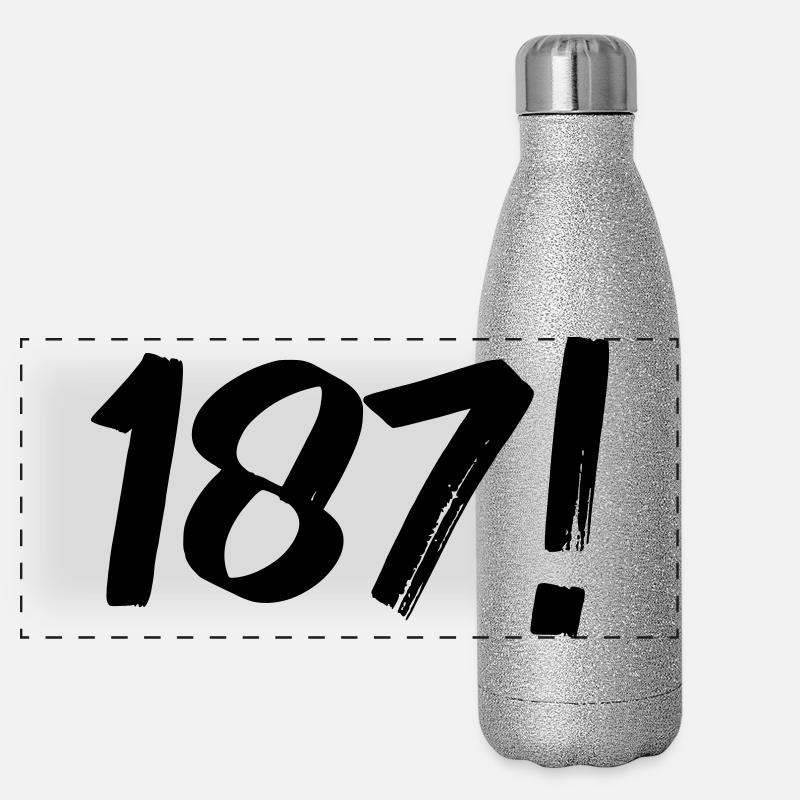 Numéros Un Huit Sept Gourde isotherme panoramique pailletée 500 ml