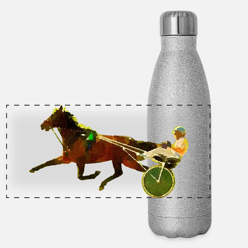 race Panoramic Glitter Thermal Bottle 500 ml