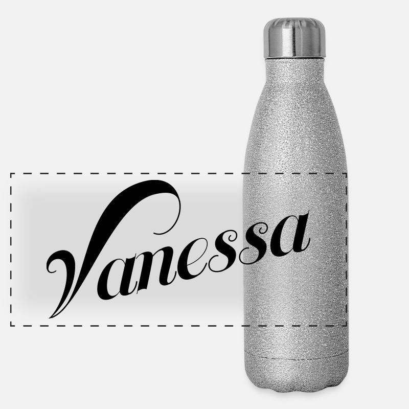 Vanessa Panorama Glitzer Isolierflasche 500 ml