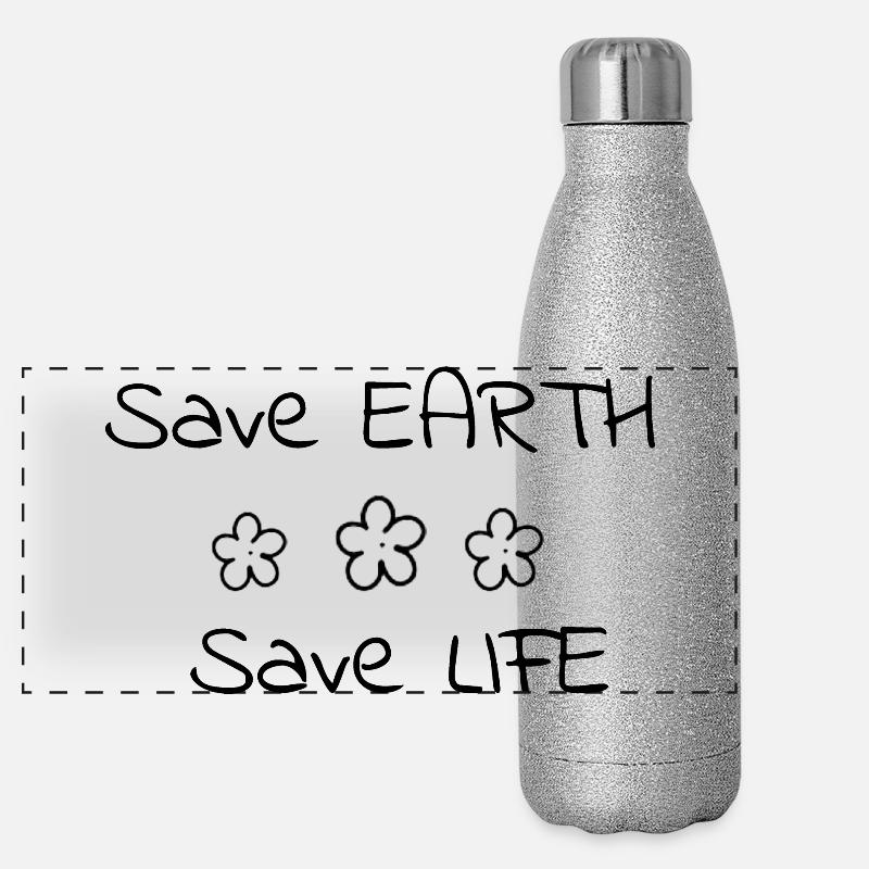 Planet Panoramic Glitter Thermal Bottle 500 ml