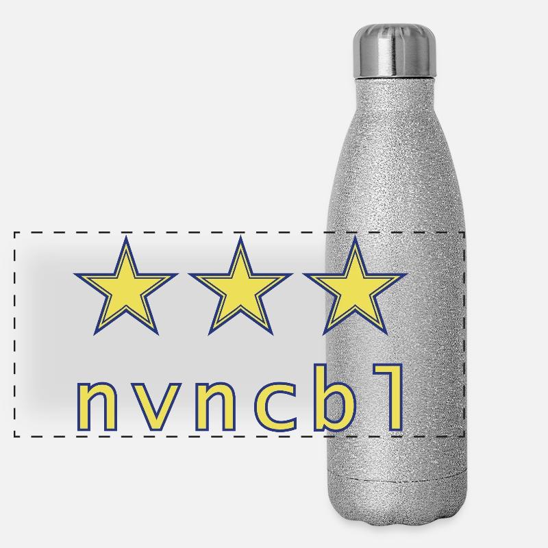 invincible 05 Panorama Glitzer Isolierflasche 500 ml