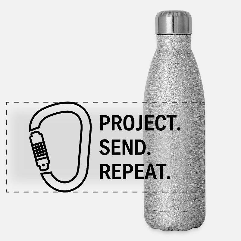 The Climber's Cycle Panoramic Glitter Thermal Bottle 500 ml