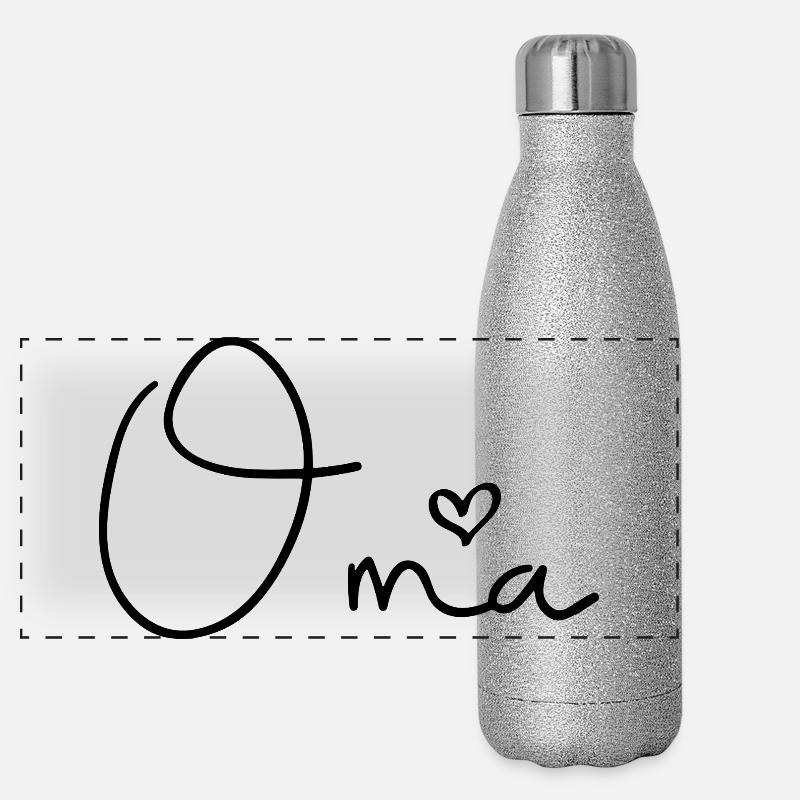 granny Panoramic Glitter Thermal Bottle 500 ml