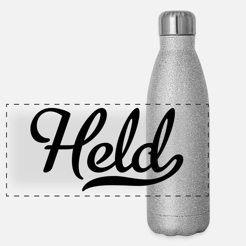 Héros Gourde isotherme panoramique pailletée 500 ml