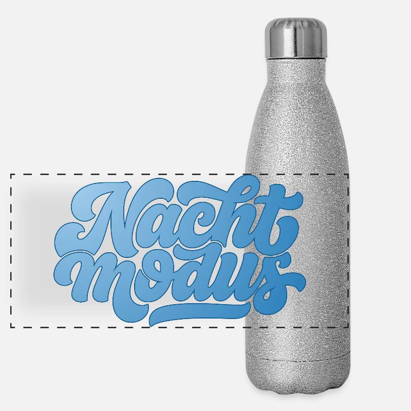 Night Panoramic Glitter Thermal Bottle 500 ml
