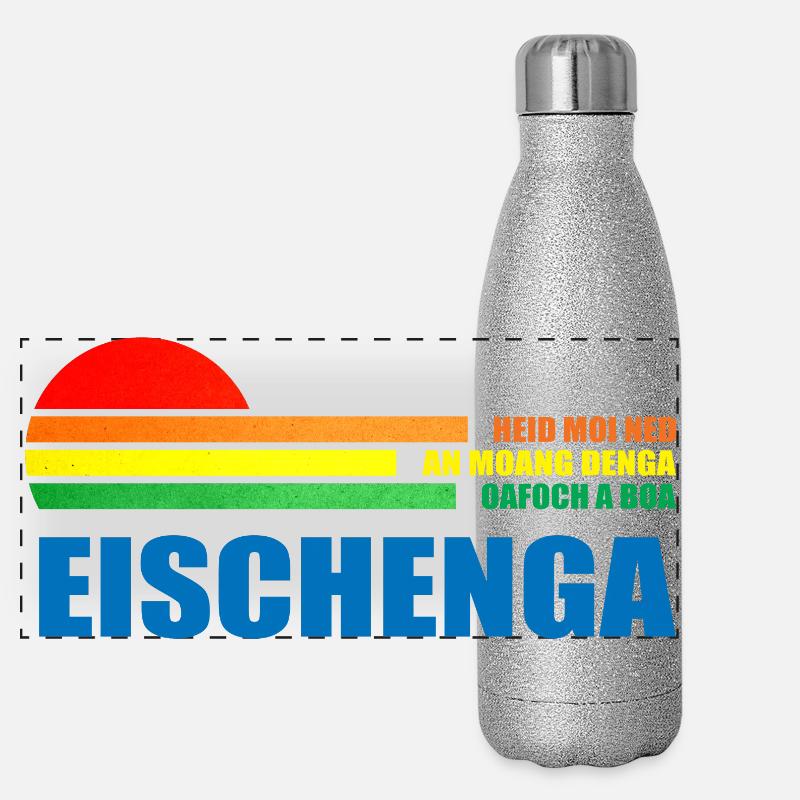 heid moi ned an moang denga oafoch a boa eischenga Panoramic Glitter Thermal Bottle 500 ml
