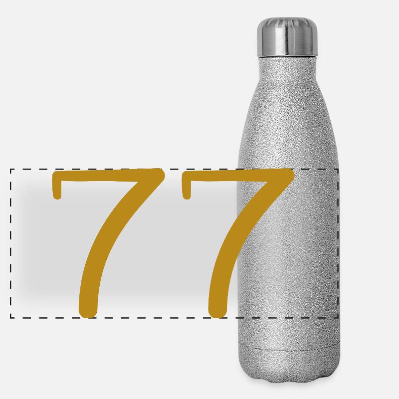 77 Gourde isotherme panoramique pailletée 500 ml