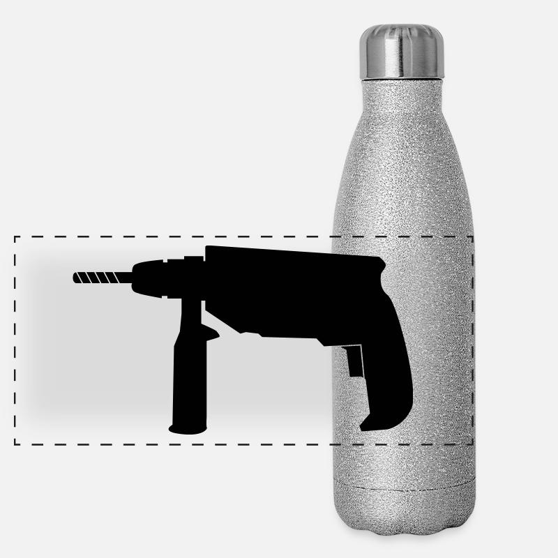 Foreur Gourde isotherme panoramique pailletée 500 ml