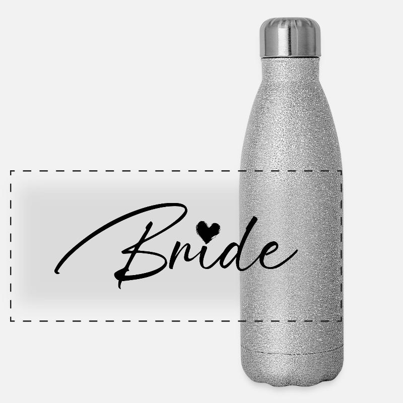 Bride Panoramic Glitter Thermal Bottle 500 ml