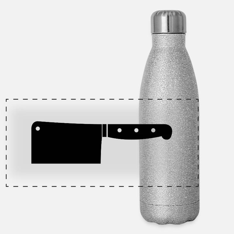 Fleischbeil Panorama Glitzer Isolierflasche 500 ml