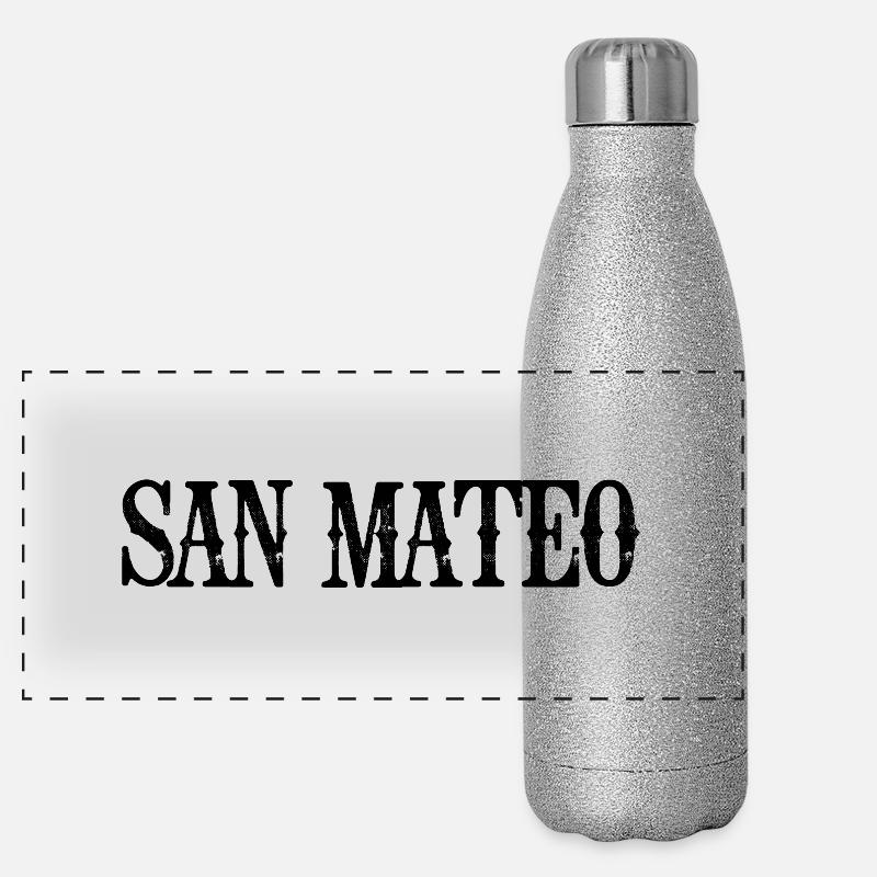 Saint-Mateo Gourde isotherme panoramique pailletée 500 ml