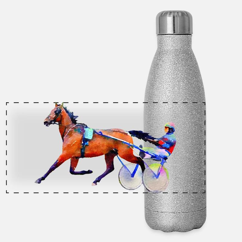 trotteur Gourde isotherme panoramique pailletée 500 ml