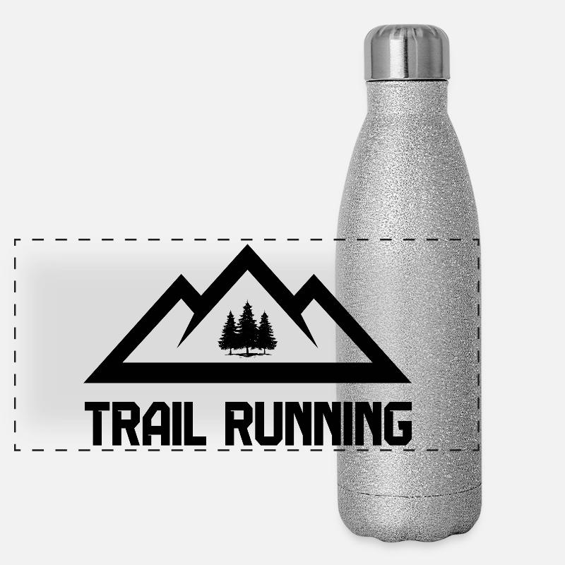 Course en sentier Gourde isotherme panoramique pailletée 500 ml