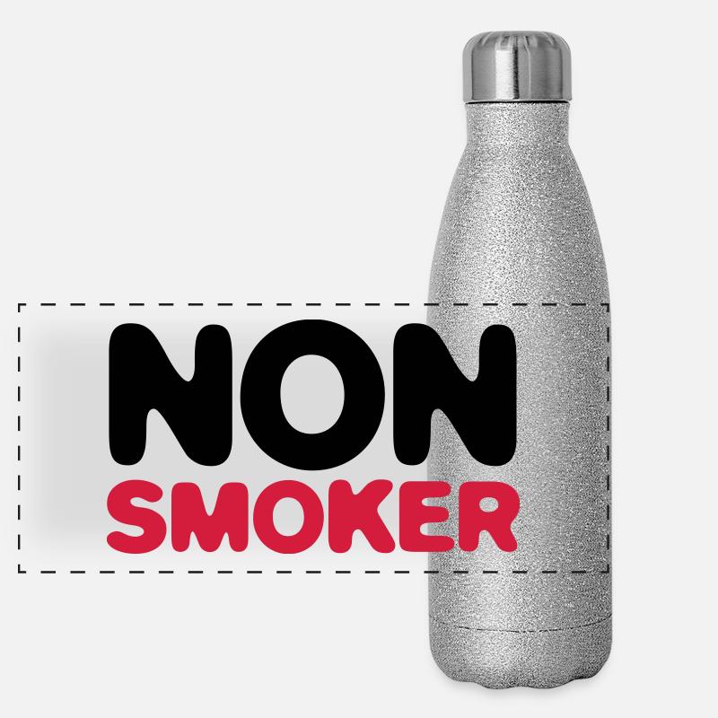 I dont smoke! Panoramic Glitter Thermal Bottle 500 ml