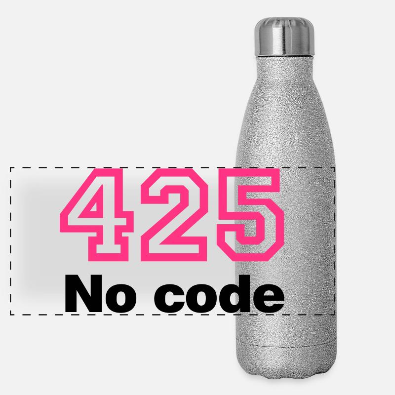 Error 425 No Code Panorama Glitzer Isolierflasche 500 ml