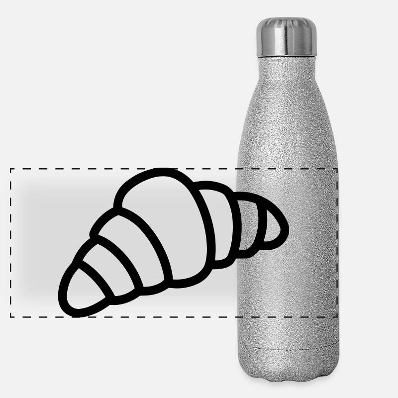 Halbmond Panorama Glitzer Isolierflasche 500 ml