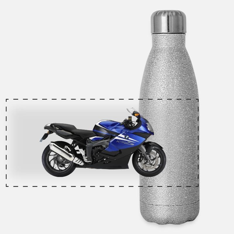 moto Gourde isotherme panoramique pailletée 500 ml