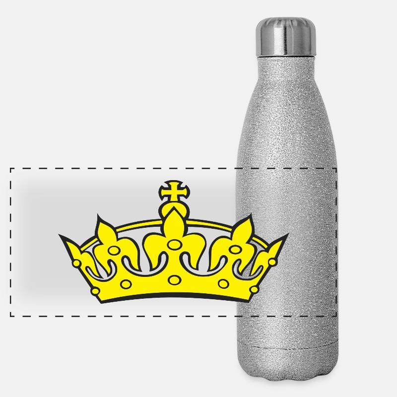 Crown Panoramic Glitter Thermal Bottle 500 ml