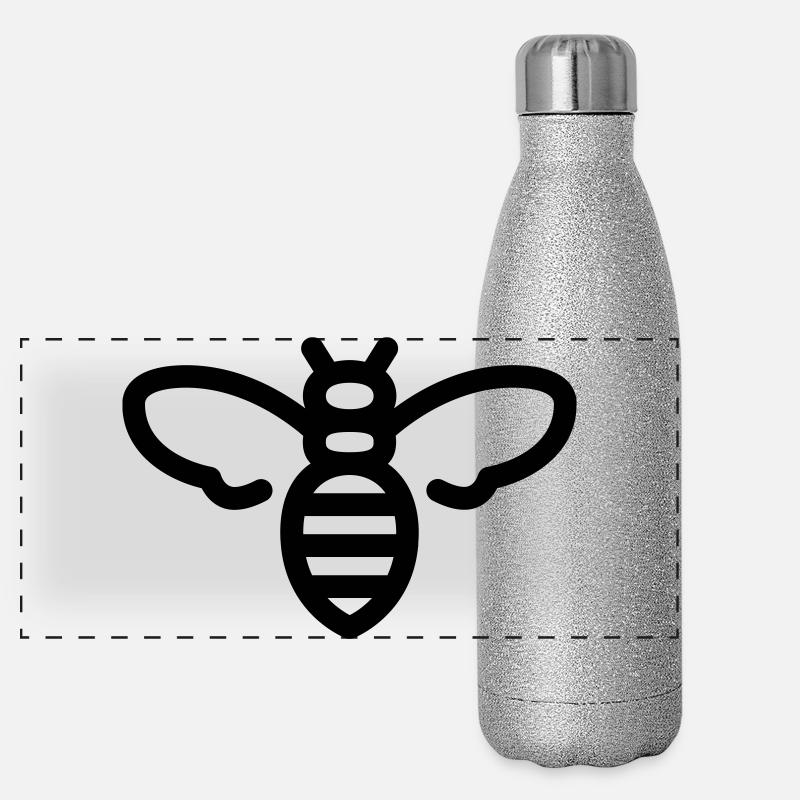 Bee Panoramic Glitter Thermal Bottle 500 ml