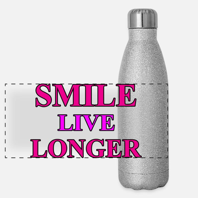 Smile Panoramic Glitter Thermal Bottle 500 ml