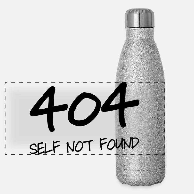404 self not found Panoramic Glitter Thermal Bottle 500 ml