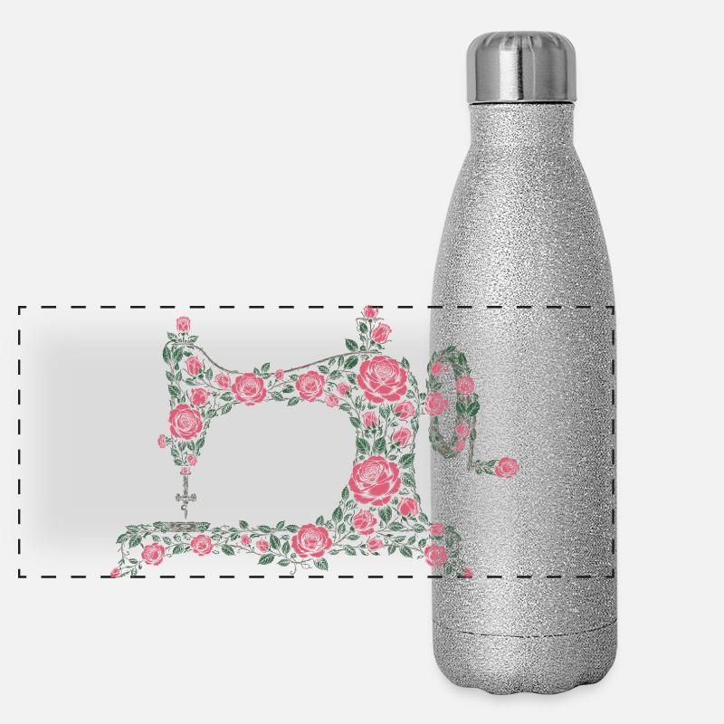 sewing machine Panoramic Glitter Thermal Bottle 500 ml