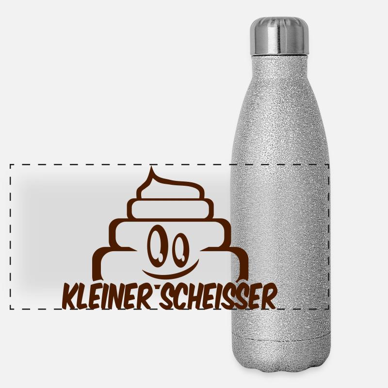 little shit, shits Panoramic Glitter Thermal Bottle 500 ml