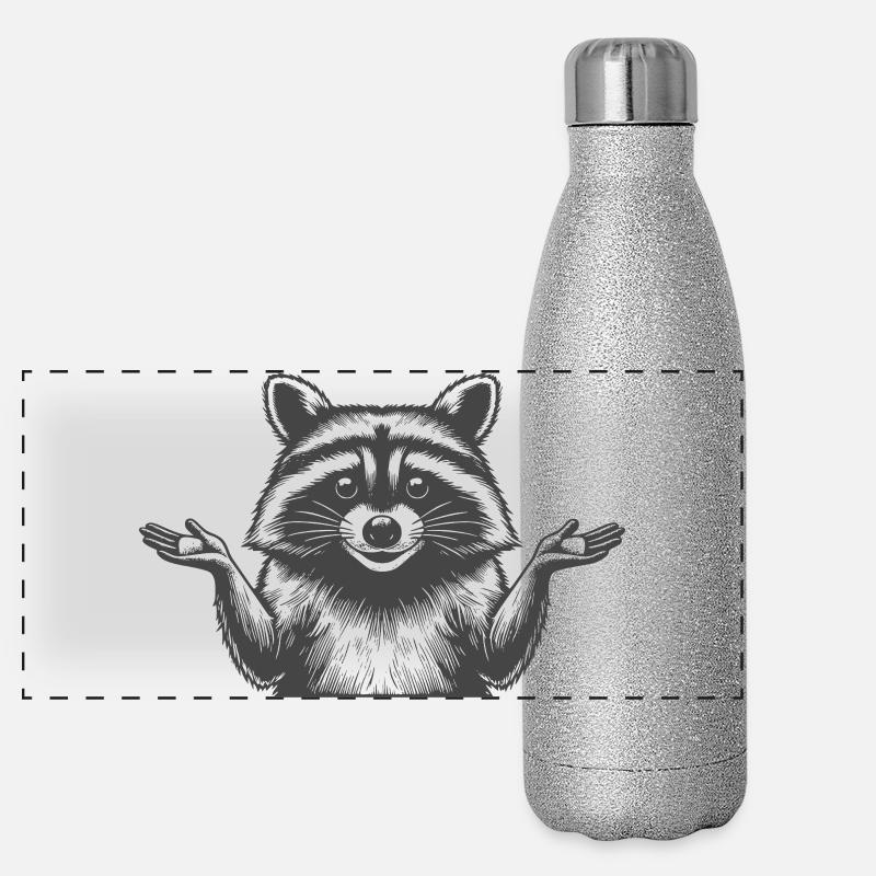 Panorama Glitzer Isolierflasche 500 ml