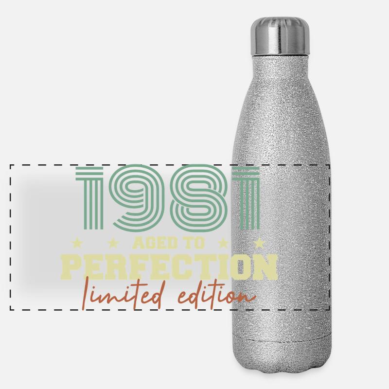 1981 Panorama Glitzer Isolierflasche 500 ml