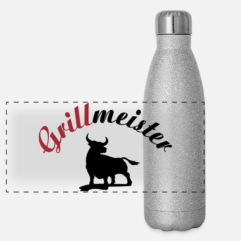 Grill Master Panoramic Glitter Thermal Bottle 500 ml