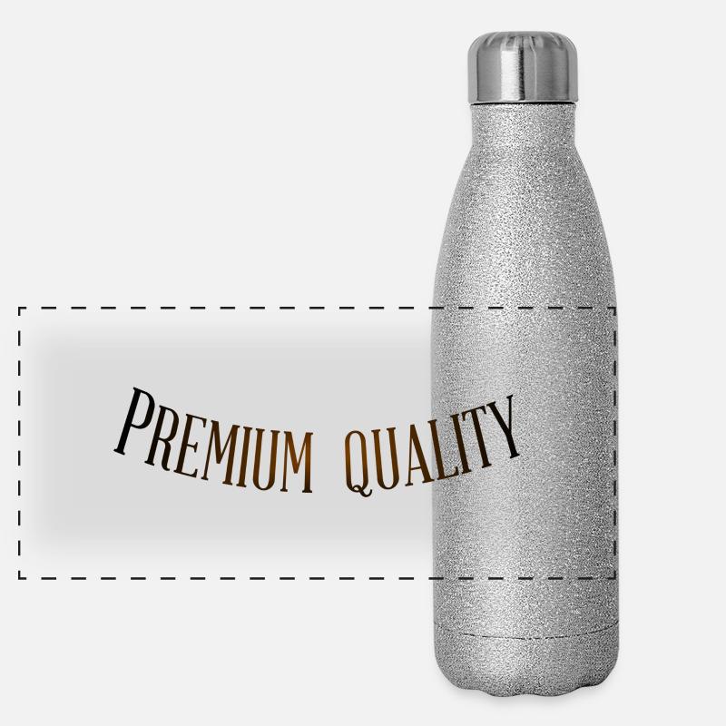 Premium Quality Panorama Glitzer Isolierflasche 500 ml