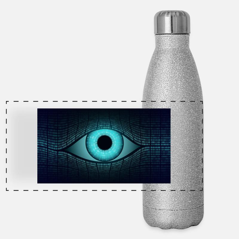 œil Gourde isotherme panoramique pailletée 500 ml