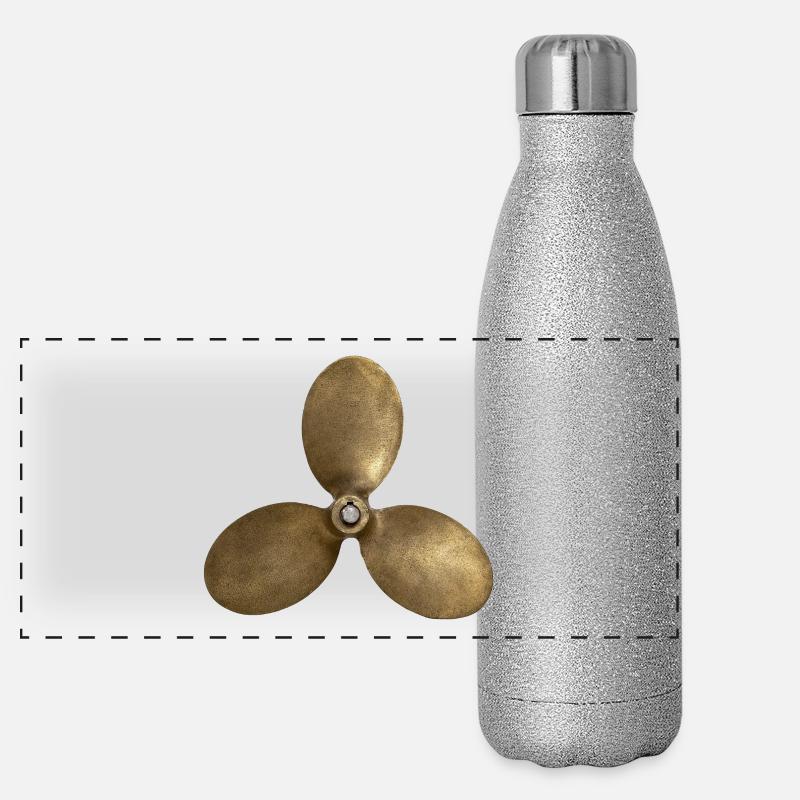 Hélice Gourde isotherme panoramique pailletée 500 ml