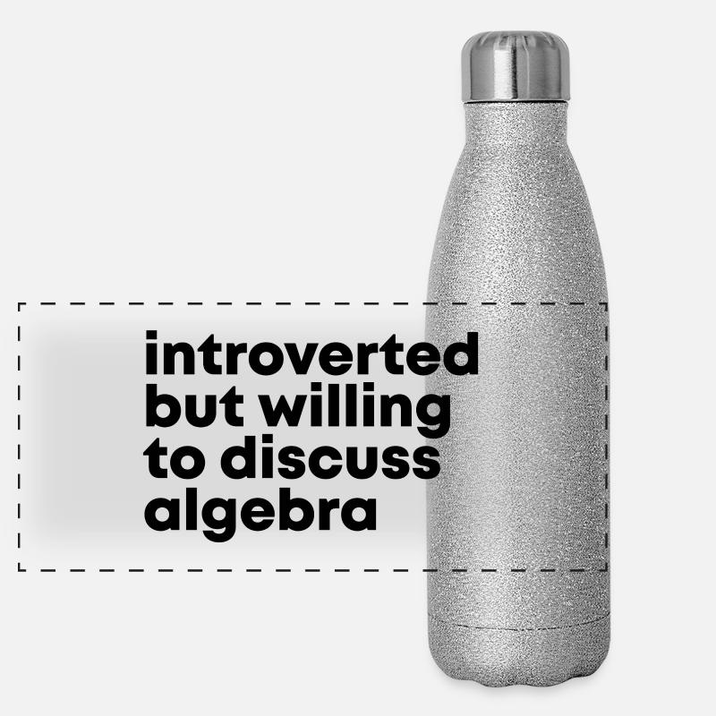 Algebra Panoramic Glitter Thermal Bottle 500 ml