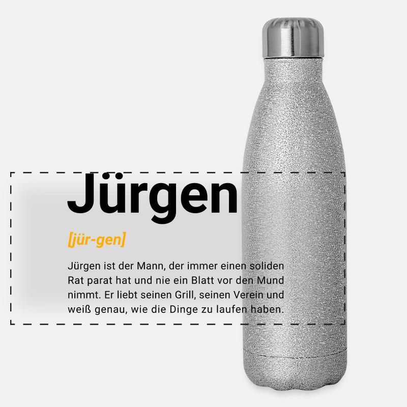 Jürgen Gourde isotherme panoramique pailletée 500 ml