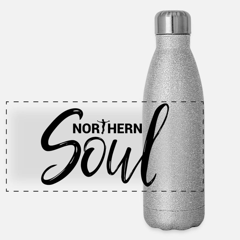 Âme du Nord Gourde isotherme panoramique pailletée 500 ml