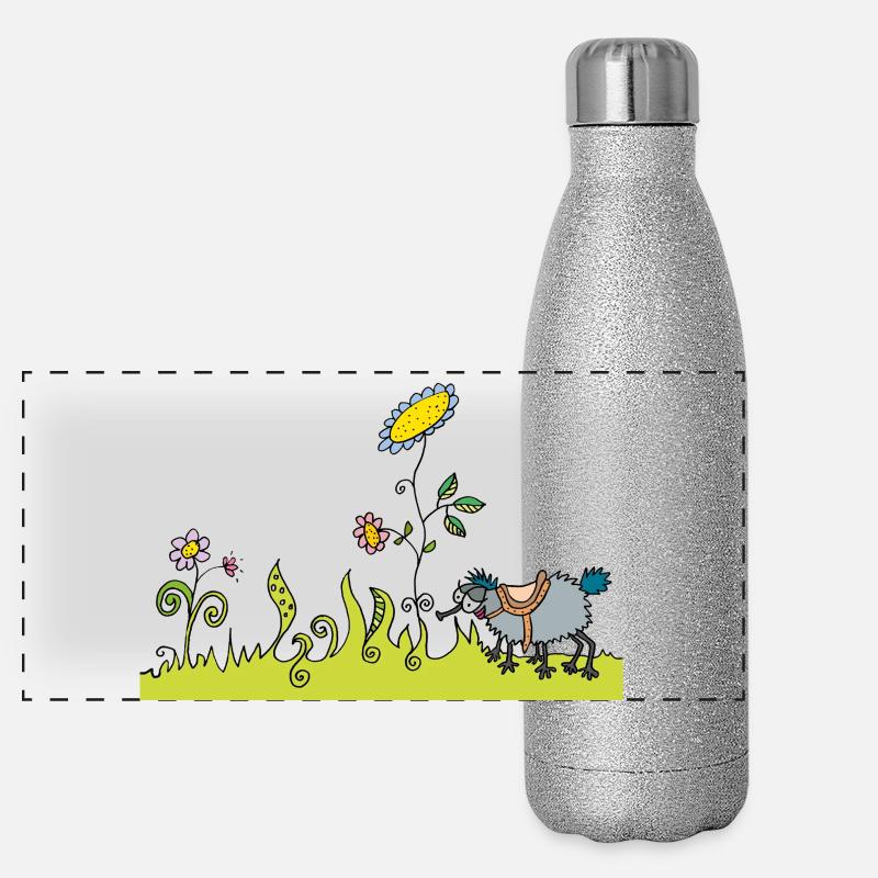 Ready to ride Panoramic Glitter Thermal Bottle 500 ml
