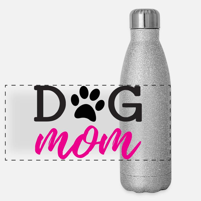 Dog Mom Panoramic Glitter Thermal Bottle 500 ml