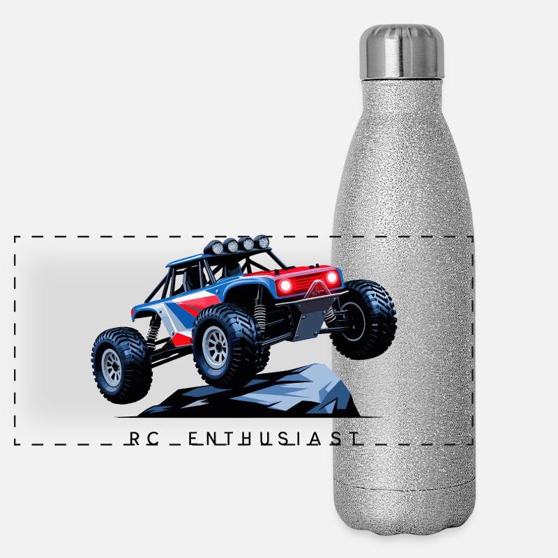 Voiture RC Gourde isotherme panoramique pailletée 500 ml