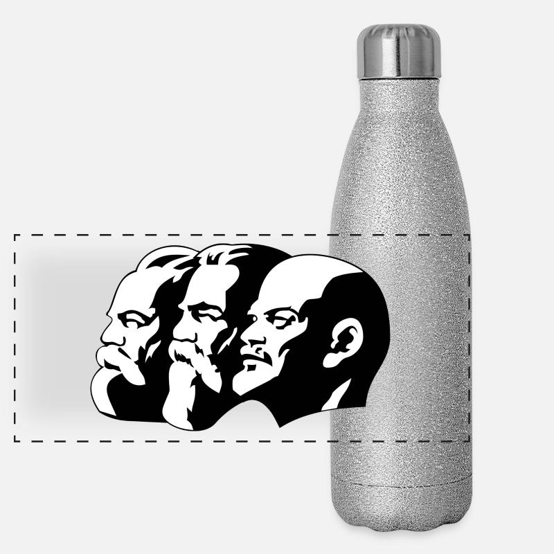 capitalism Panoramic Glitter Thermal Bottle 500 ml