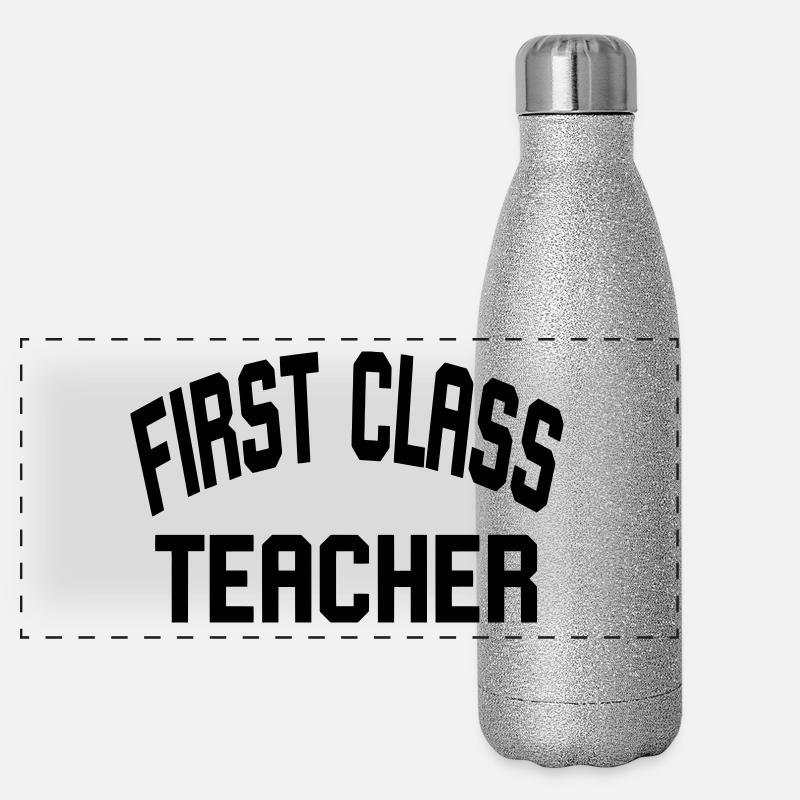 Enseignement de première classe Gourde isotherme panoramique pailletée 500 ml