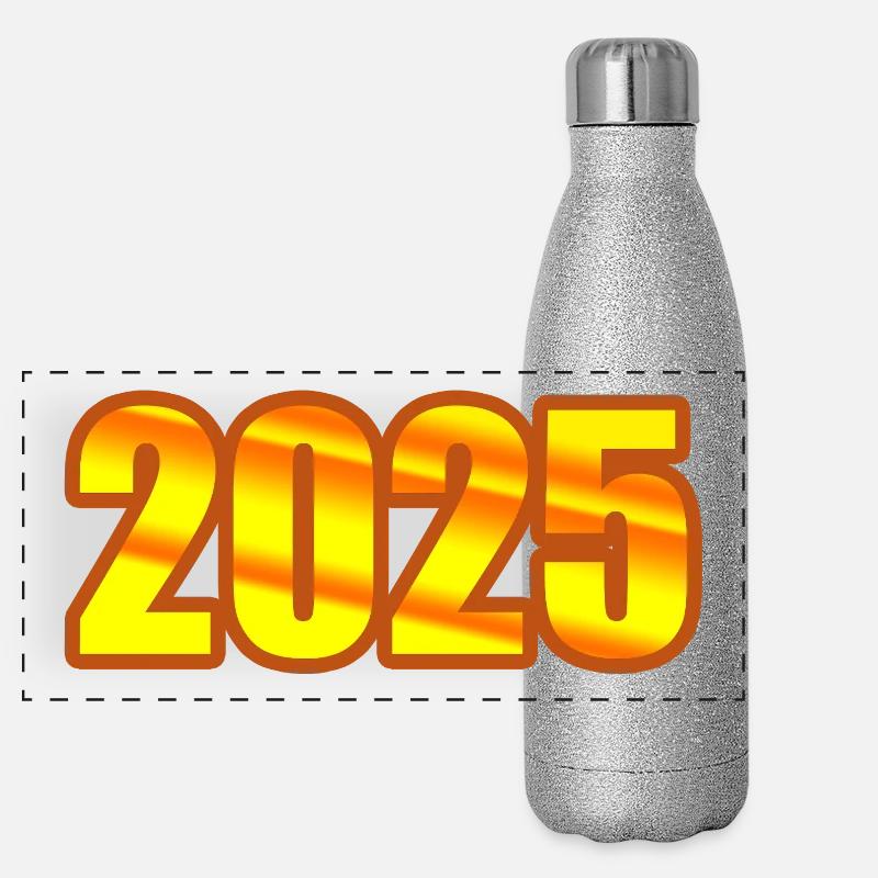 Panorama Glitzer Isolierflasche 500 ml